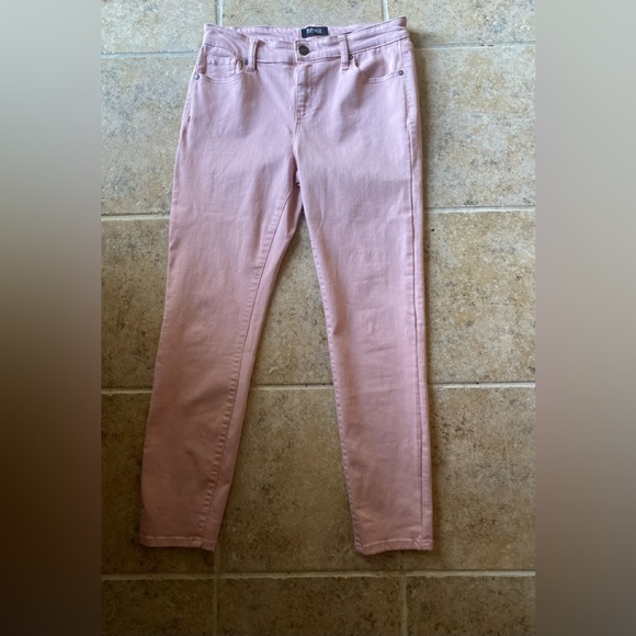 Buffalo David Bitton Denim - Buffalo David Bitton - Pink (Aubrey) Skinny Mid-rise Crop Jeans, Size: 8/29